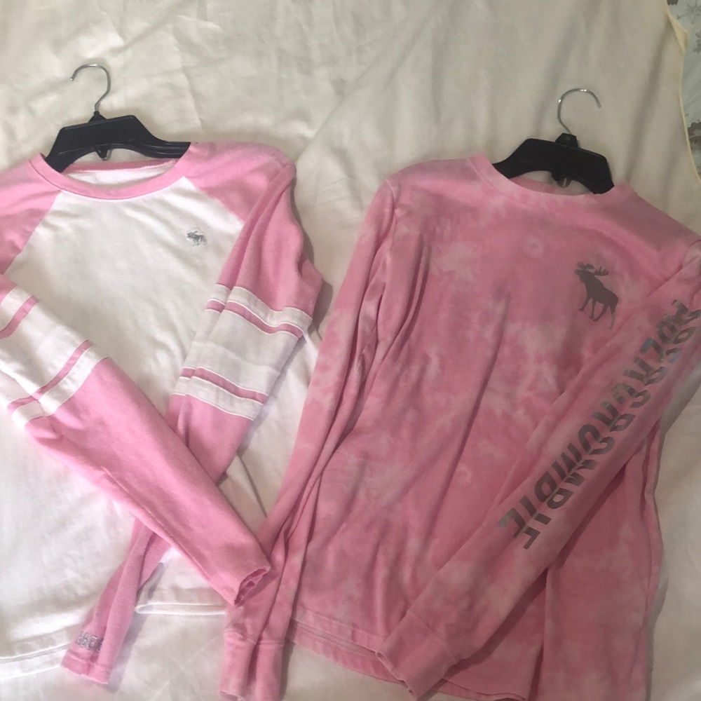Abercrombie and fitch long sleeves BUNDLEEE